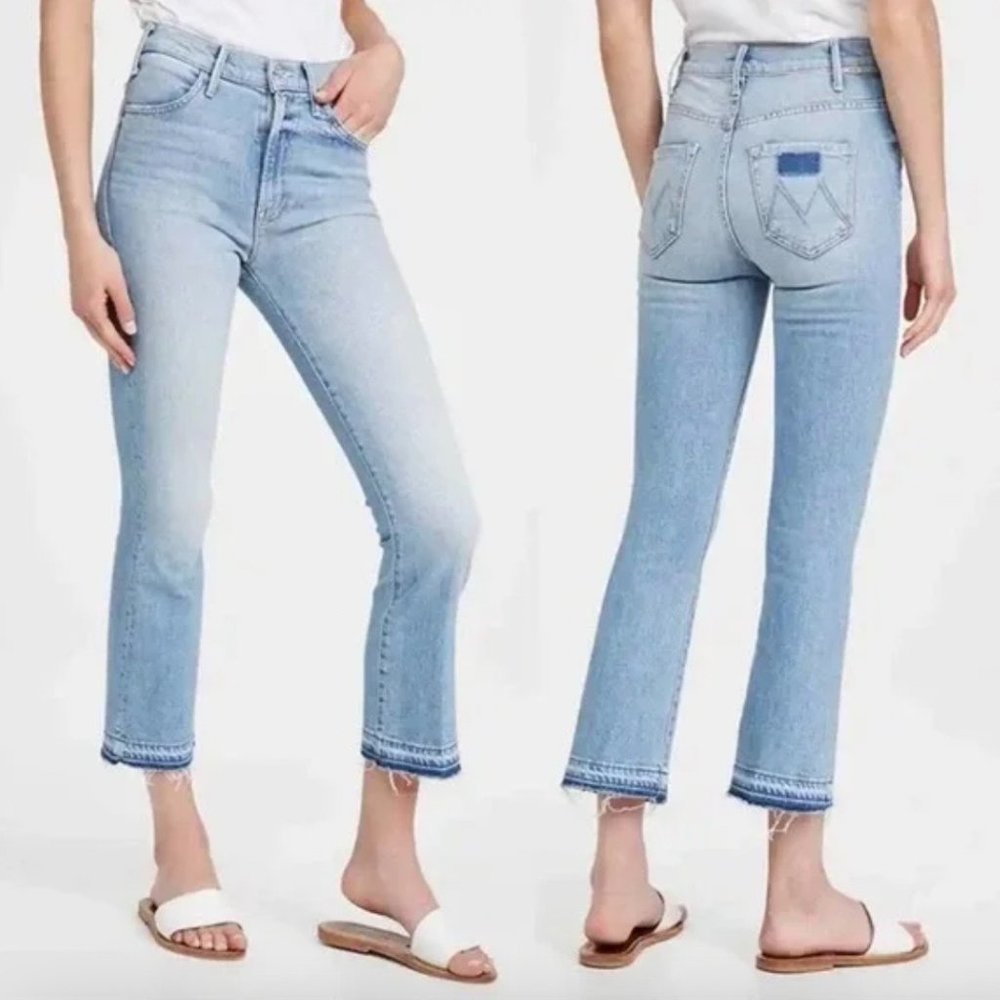 Mother Hustler Ankle Jeans